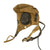 Original WWII German 1938 Luftwaffe LKP S101 Summer Pilot Flying Helmet with Throat Microphone and Earphones Original Items