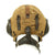 Original WWII German 1938 Luftwaffe LKP S101 Summer Pilot Flying Helmet with Throat Microphone and Earphones Original Items