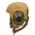 Original WWII German 1938 Luftwaffe LKP S101 Summer Pilot Flying Helmet with Throat Microphone and Earphones Original Items