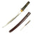 Original Japanese Ancient Wakizashi Sword and Kogatana Knife - Signed Blades Original Items