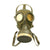 Original German WWII 1940 Luftschutz Gas Mask by AUER Original Items