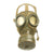 Original German WWII 1940 Luftschutz Gas Mask by Draeger Original Items
