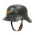 Original German WWII M38 Luftschutz Air Defense Gladiator Helmet Original Items
