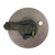 Original German WWII 1939 Luftwaffe Aircraft Navigational Bubble Compass FL 23282 with PS6 Bearing Plate Original Items