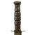 Original U.S. WWII KA-BAR Blade Marked Fighting Knife with Leather Scabbard Original Items