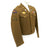 Original U.S. WWII 750th Railway Operating Battalion Ike Jacket with Distinctive Unit Insignia Original Items
