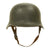 Original German WWII Army Heer M40 Single Decal Helmet - NS64 Original Items
