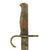 Original Japanese WWII Early Type 30 Hooked Quillon Bayonet with Leather Frog - Named USGI Bring Back Original Items