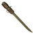 Original Japanese WWII Early Type 30 Hooked Quillon Bayonet with Leather Frog - Named USGI Bring Back Original Items