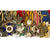 Original German WWI WWII High Ranking Officer Medal Bar - 13 Medals Original Items
