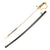 Original German WWII Officer Lion Head Zeiten Pattern Sword by Eickhorn Original Items