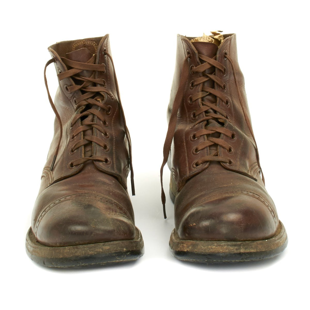 Original U.S. WWII Model 1939 American Service Shoe Low Boot Dated