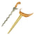 Original Dutch East Indies Kris Dagger with Brass Overlay Scabbard Circa 1880 Original Items