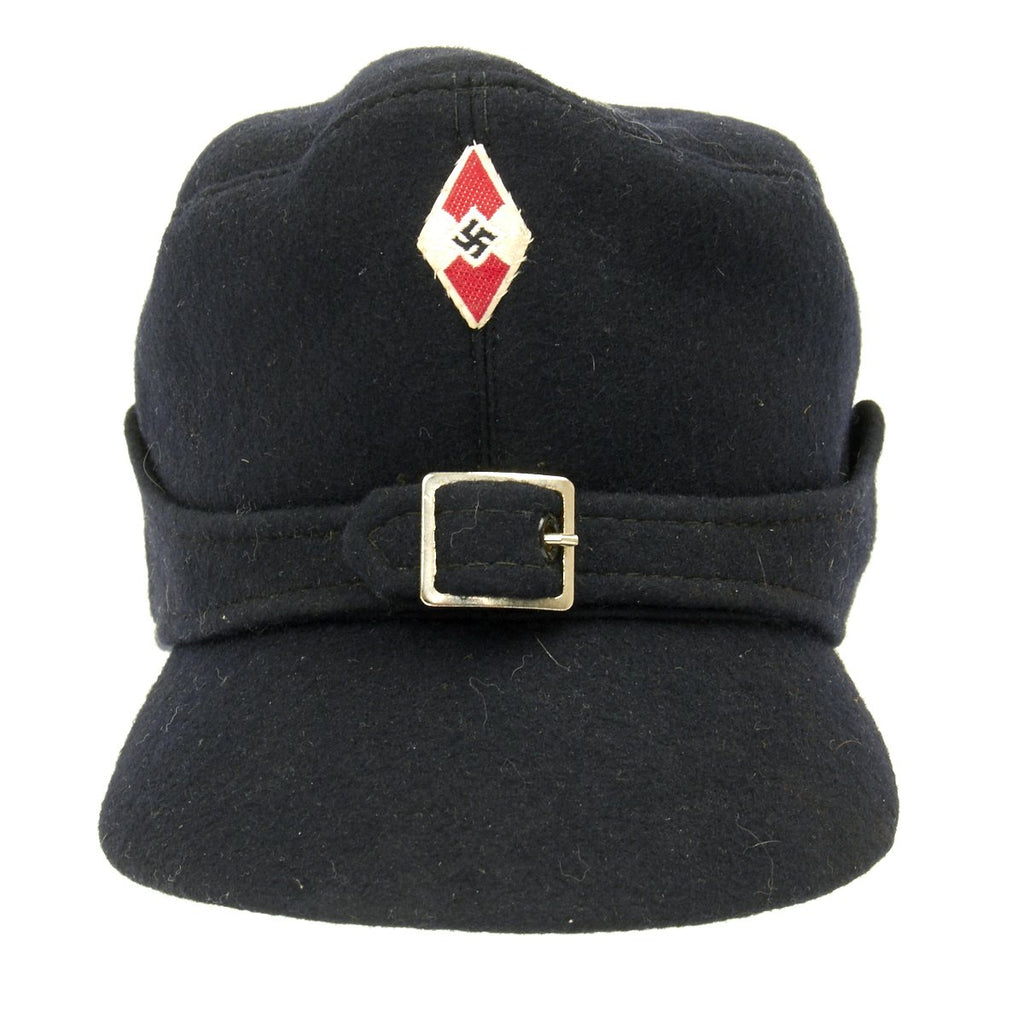 Original German WWII Hitler Youth Ski Cap Original Items