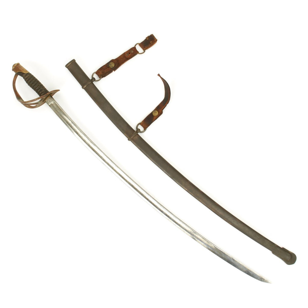 Original U.S. Civil War Model 1860 Light Cavalry Sword by Ames - Dated 1865 Original Items