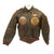 Original U.S. WWII B-24 Liberator 484th Bombardment Group Named Grouping with Painted A2 Jacket and Italian Made Patches Original Items