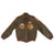 Original U.S. WWII B-24 Liberator 484th Bombardment Group Named Grouping with Painted A2 Jacket and Italian Made Patches Original Items