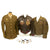 Original U.S. WWII B-24 Liberator 484th Bombardment Group Named Grouping with Painted A2 Jacket and Italian Made Patches Original Items