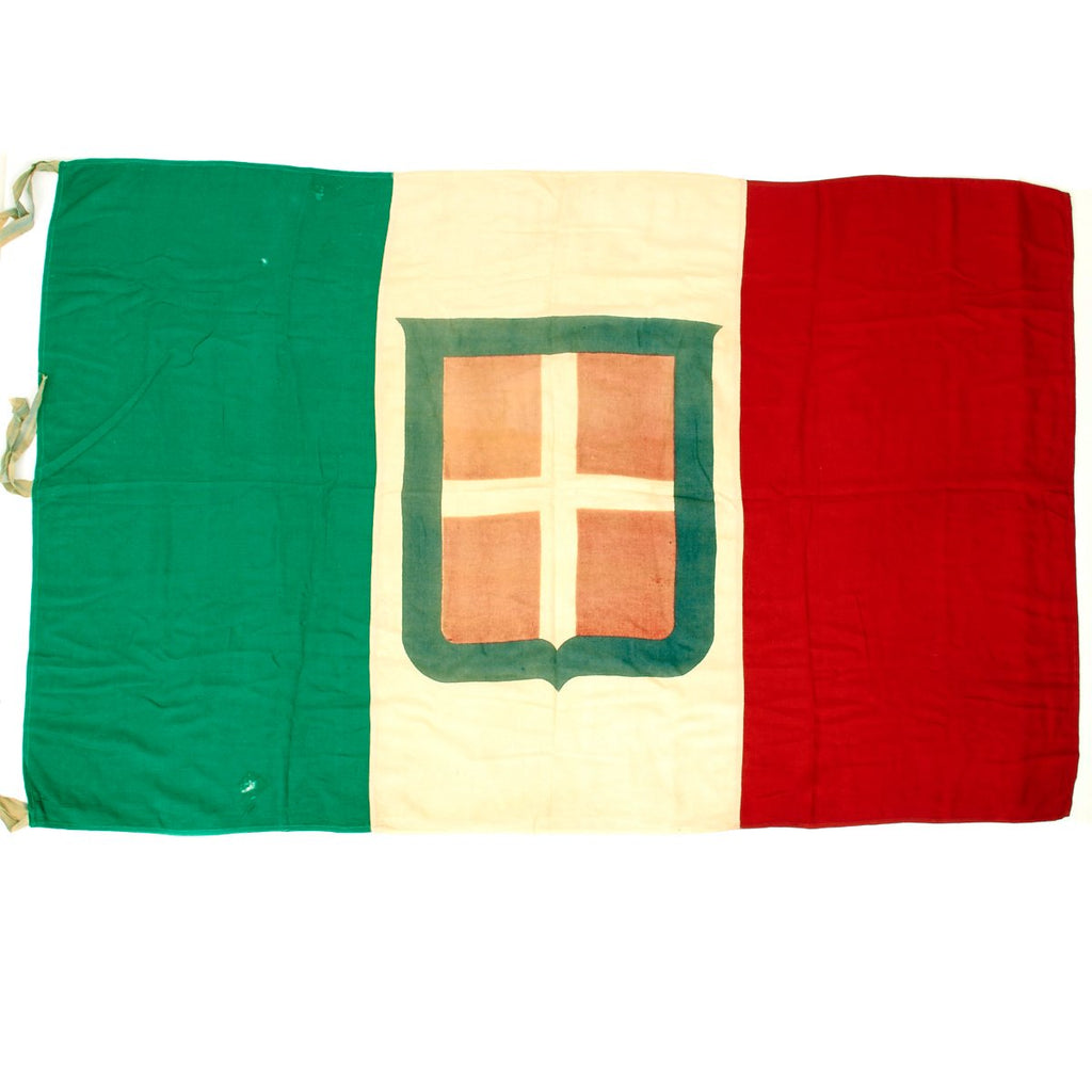 Original Italian WWII National Flag - 36 × 56 Original Items