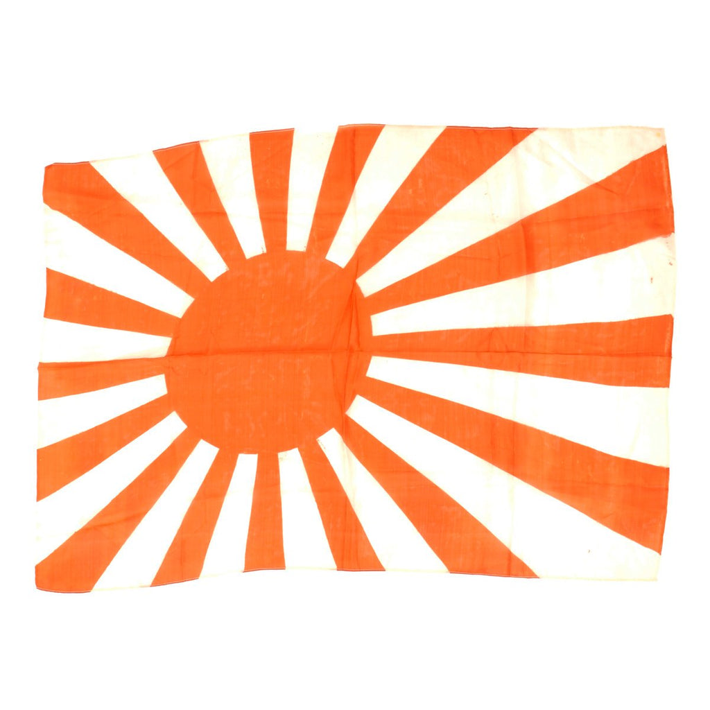 Original Japanese WWII Silk Rising Sun Navy War Flag (36 x 26) Original Items