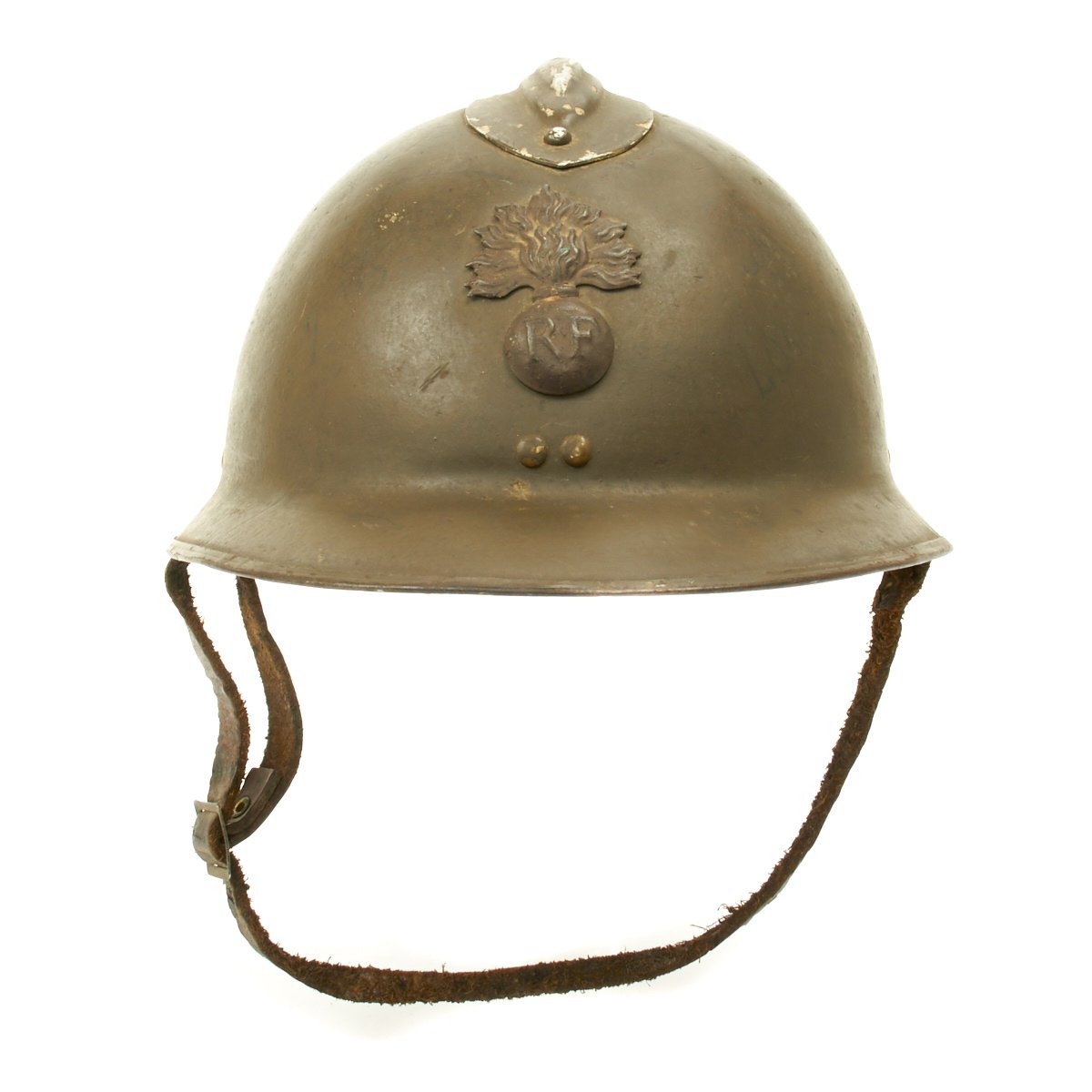 french army motorcycle helmet Original French WWII Model 1926 Adrian Infantry Helmet with RF Badge – International Military Antiques