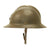 Original French WWII Model 1926 Adrian Infantry Helmet with RF Badge Original Items