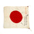 Original Japanese WWII Hand Painted Good Luck Silk Flag - Town of Suwa 1944 Original Items