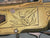 Original French Brass Blunderbuss Pistol with Spring Bayonet by Faisan of Namur Original Items