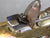 Original French Brass Blunderbuss Pistol with Spring Bayonet by Faisan of Namur Original Items