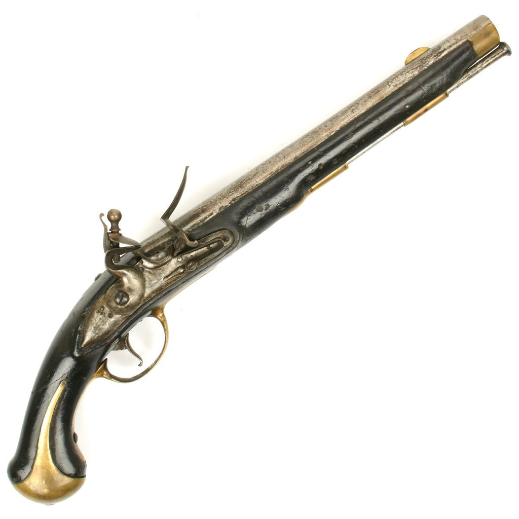 Original Danish Model 1772 Flintlock Dragoon and Naval Pistol Original Items