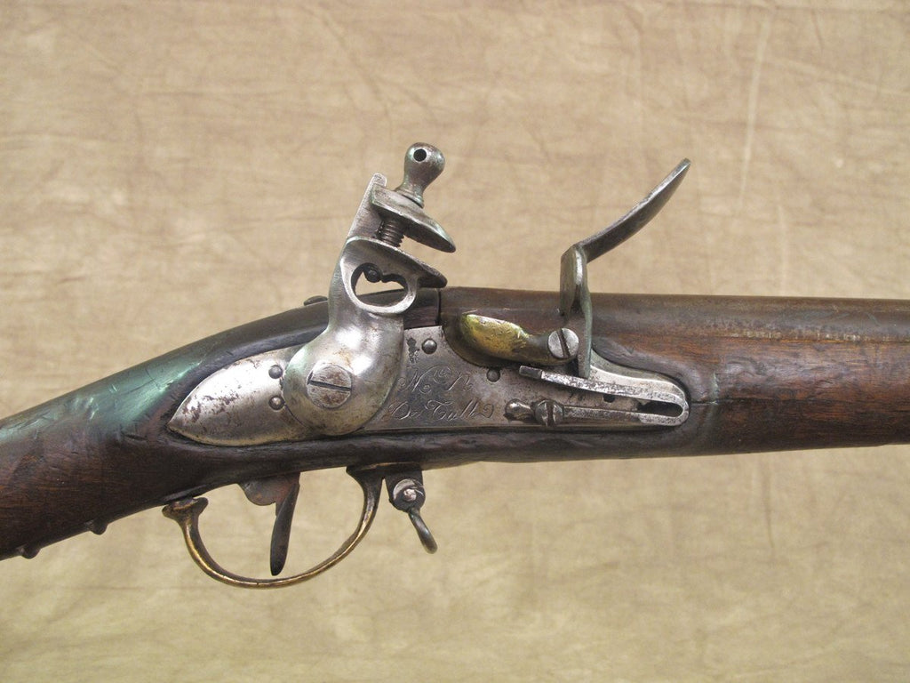 Original French M-1777 Brass Mounted Naval Flintlock Musket by Tulle Arsenal Original Items