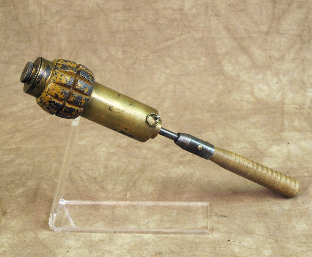 Original Inert British WWI Hales Pattern No. 2 Hand Grenade- RARE Original Items