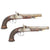 Original Matched Pair of Percussion Officer Pistols- Circa 1842 Original Items