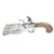 Original English Flintlock Ducks Foot Cased Pistol Set by King of London Original Items