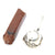 Original English Flintlock Ducks Foot Cased Pistol Set by King of London Original Items