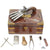 Original English Flintlock Ducks Foot Cased Pistol Set by King of London Original Items