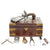 Original English Flintlock Ducks Foot Cased Pistol Set by King of London Original Items