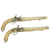 Original Pair of Barbary Pirate Flintlock Pistols Circa 1800 Original Items