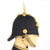 Original British Royal Warwickshire Regimental Uniform Set with Blue Cloth Helmet Original Items