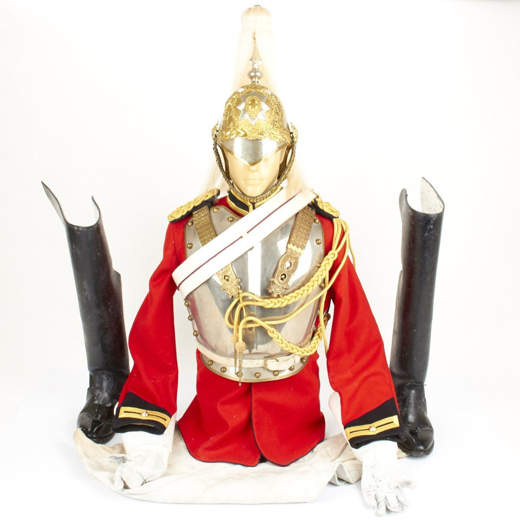 Original British Household Cavalry Life Guard Trooper Uniform Set Original Items