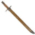 Original WWII Japanese Arisaka Type 30 Late War Last Ditch Bayonet with Wood Scabbard by Nagoya Arsenal Original Items