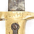 Original WWI Italian 1891 Brass Hilt Vetterli Carcano Ersatz Bayonet with Scabbard Original Items