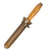 Original U.S. WWII KA-BAR Deep Sea Diving Knife with Brass Scabbard Original Items