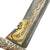 Original 19th Century Malayan Piso-Pendang Silver Mounted Sword Original Items