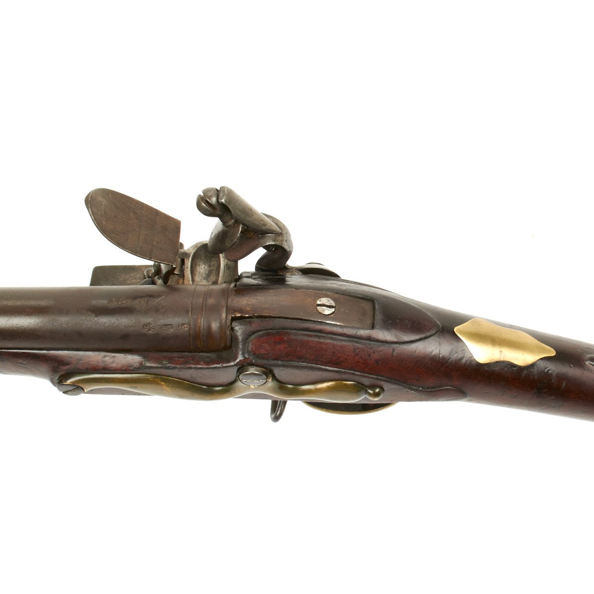 Original British Long Land Pattern Brown Bess Flintlock Musket by Smit ...