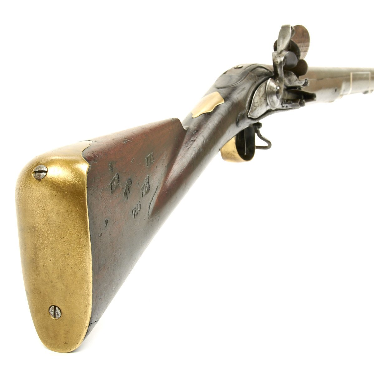 Original British Long Land Pattern Brown Bess Flintlock Musket by Smit ...