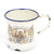 Original British 25th Anniversary Silver Jubilee Enamel Mug of King George 5th from 1935 Original Items