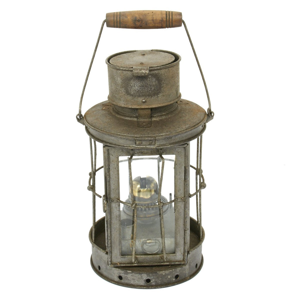 Original British WWI Trench Lantern- Maker Marked and Dated 1916 Original Items