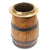 Original British Wood Grog Serving Keg Marked- H.M.S. AJAX 1799 Original Items