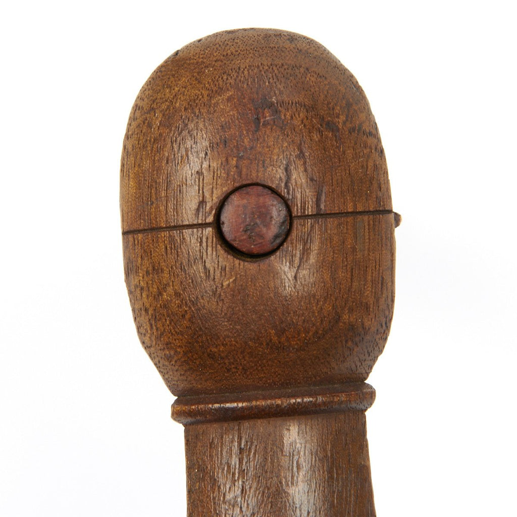 Original British WWI Wood Gas Rattle with Markers Mark- Dated 1916 ...